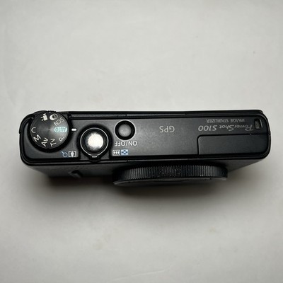 Canon PowerShot S100 12.1MP Digital Camera - Black for sale online