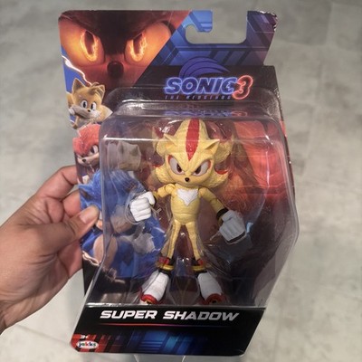 New Sonic The Hedgehog 3 - Super Shadow - 5'' Figure - Wave 3