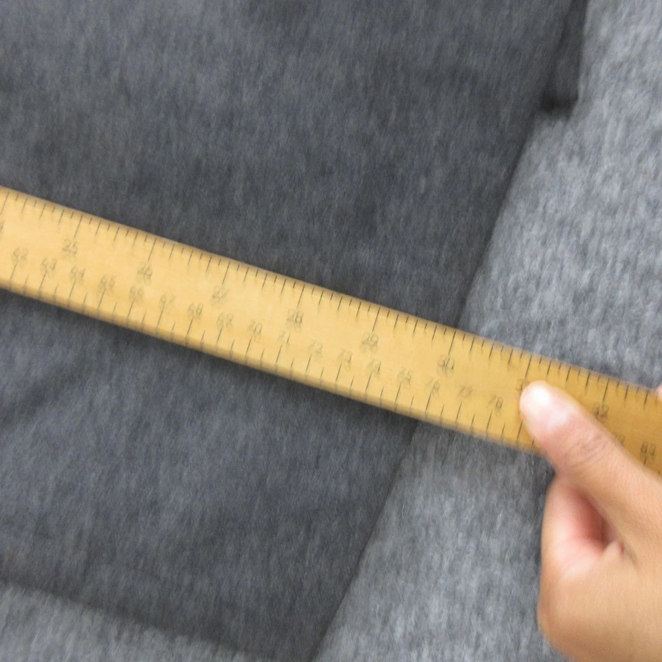 Chaqueta Blazer Mani Para Hombre Gris Doble Pecho Lana Virgen Cachemira Hecha en Italia Foto 3 de 4