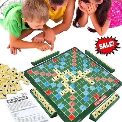 New Sealed Original Scrabble Board Game Family Kids Adults Educational Toys FN2