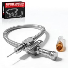 Flexible Stainless Transmission Dipstick - Compatible with Chevy TH-350/TH-400