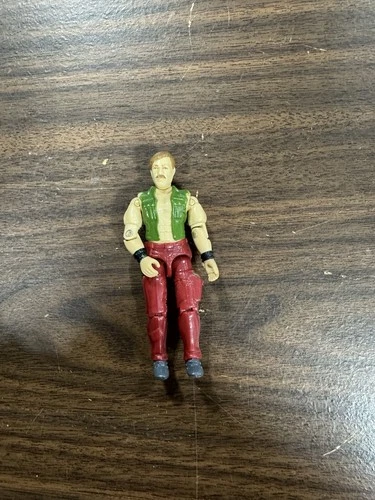 Gi Joe 1988 WILD CARD V1 Vintage 3-3/4” Action Figure Mean Dog Driver Hasbro H11