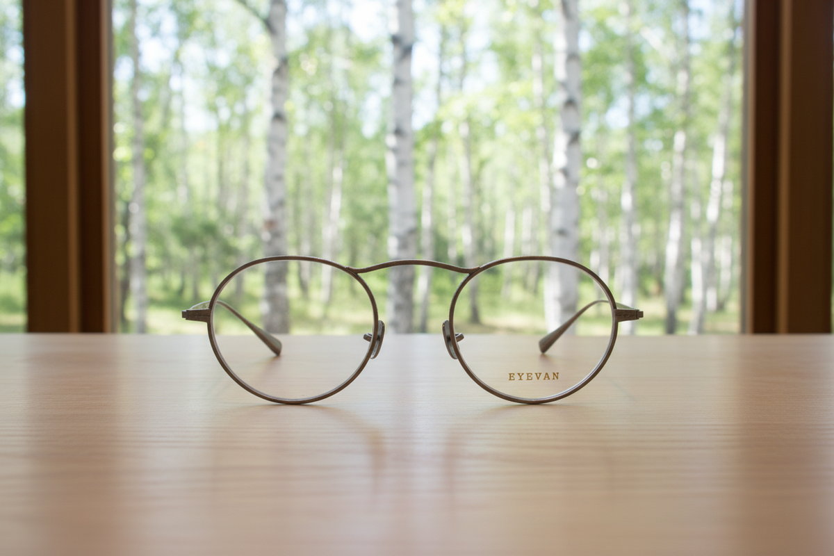 EYEVAN Eyeglasses GUNMETAL SILVER 46-21-145 SAFARI P | eBay