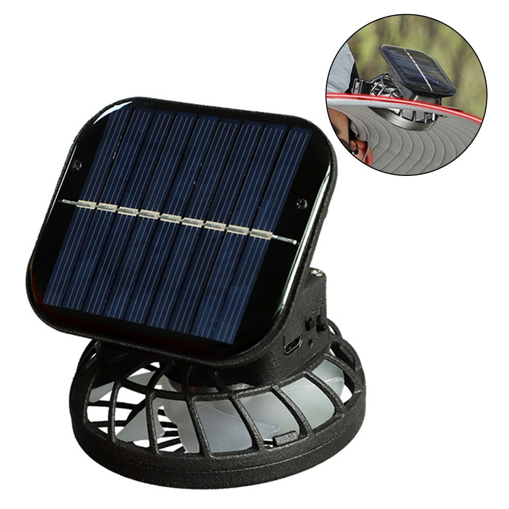 APL Ventilatore Solare Regolabile a Tesa Larga per Cappelli Leggero e Funzionale