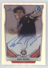 2014 Bowman Draft Chrome Draft Pick Auto Refractor Nick Burdi #BCA-NB Auto 2d7