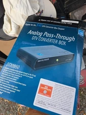 Digital Stream Converter Analog TV Television Pass-Through DTX9950 DTV Sealed