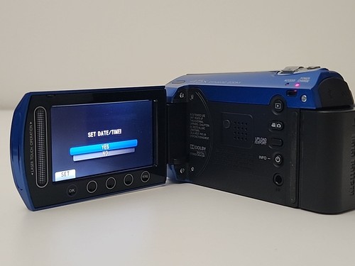 JVC Everio GZ-MS215AA Blue LCD Screen Dual Memory 45x Dynamic Zoom Camcorder - Picture 2 of 18