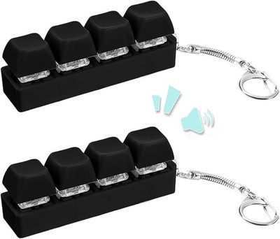 2 Pcs Tastatur Fidget Spielzeug, Tastatur Fidget Toys, Fidgets Keyboard,