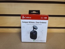 Brand New-Sealed Cobra Electronics Front Facing QHD Dash Cam SC120