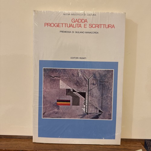 Gadda. Progettualità e scrittura - Riuniti - Foto 1 di 6