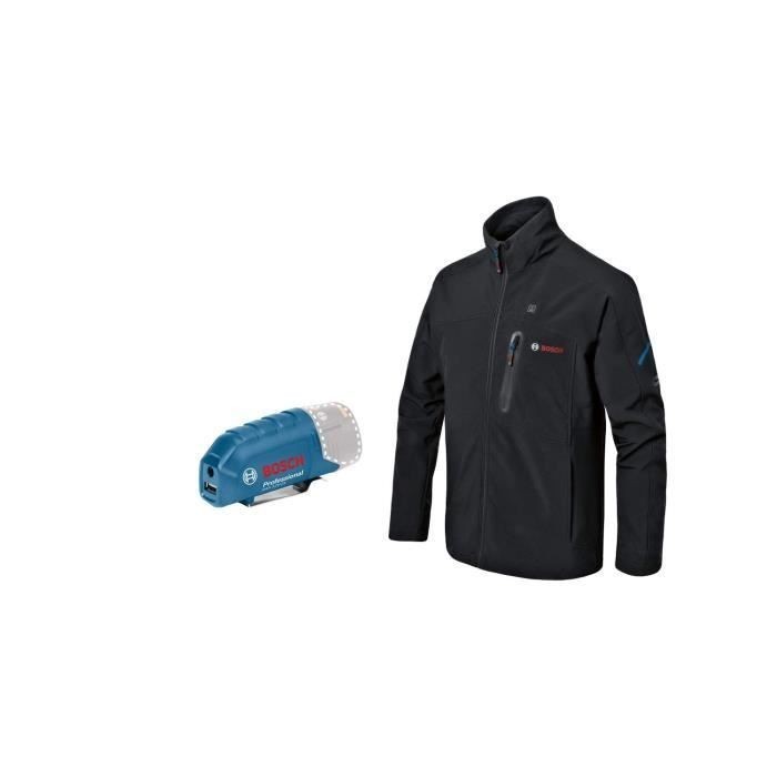 Veste chauffante Bosch Professional haute résistance thermique avec zones ajustables L
