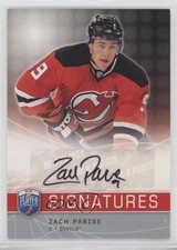 2008-09 Upper Deck Be a Player Signatures Zach Parise #S-ZP Auto 0a4