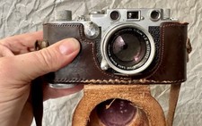 Very Beautiful Leitz Wetzlar Leica IIIf BJ 1953 Leitz Summicron 2.0/50Mm  Case