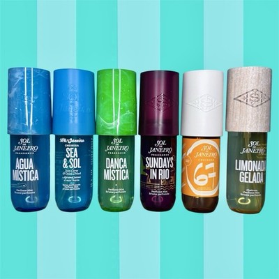 Sol de Janeiro Mist Bundle 6 Pc Aqua Sea Sol Sundays Rio 67 Lightly Used
