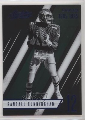 2016 Panini Absolute Retired Spectrum Blue Randall Cunningham #131 0c6