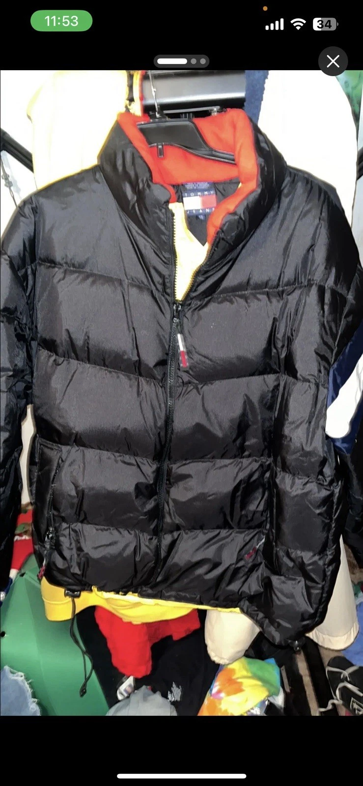 Tommy Hilfiget Puffer Jacket Size 2XL