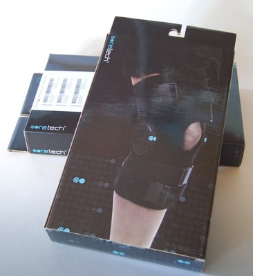 2 Coretech 833 Knee Braces Medium M SUP2062BLKM Hinged Support