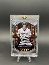 2025 Bowman VIPs Konnor Griffin #VIP-20 In Person Auto MLB Debut📈 With Proof 💎