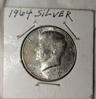 1964 Kennedy Half Dollar 50C Silver Uncertified Ungraded US Coin Collectible