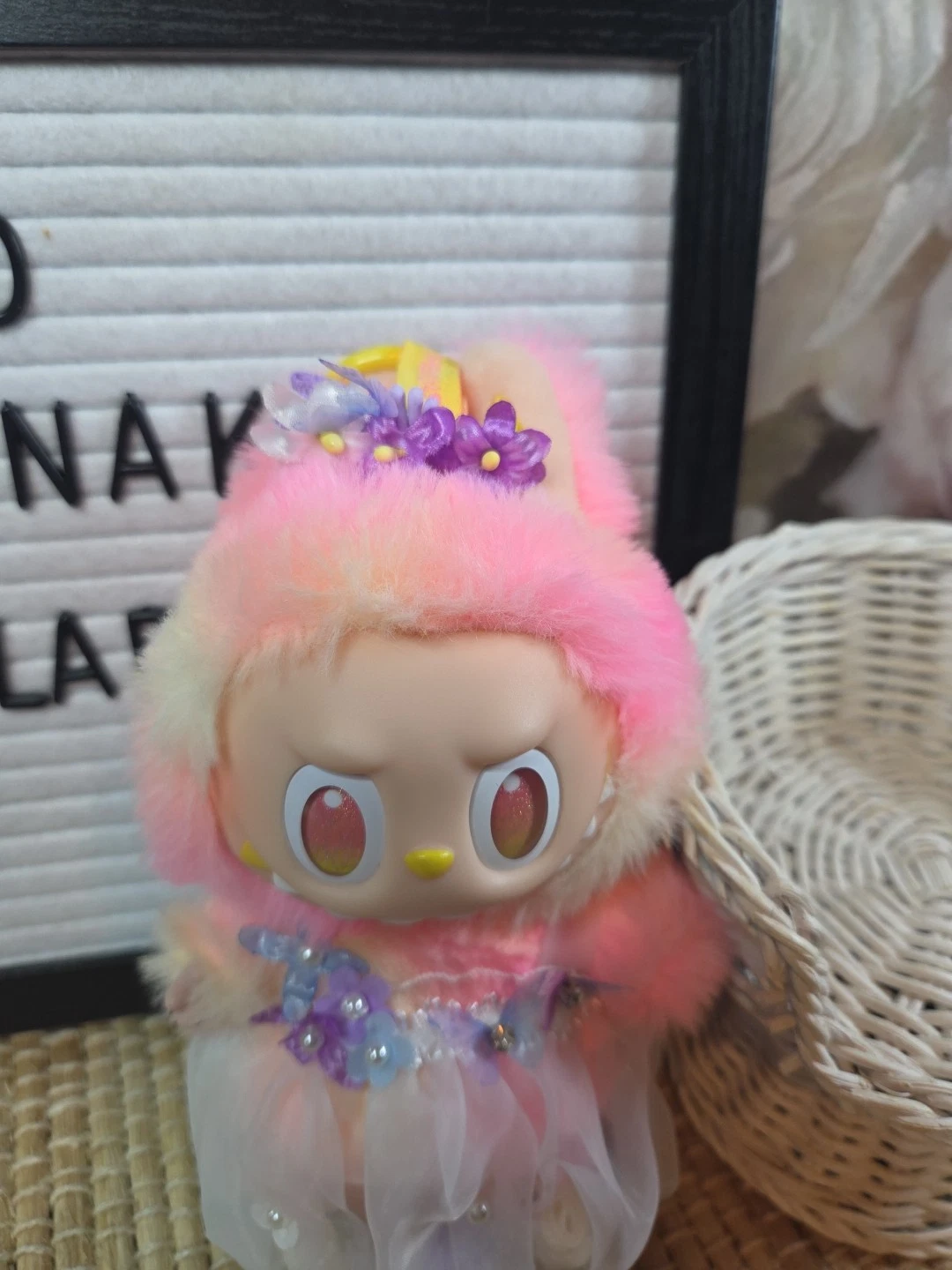 VETEMENTS Labubu Abiti Bianchi Fata Abito da Sposa Abiti per Labubu's