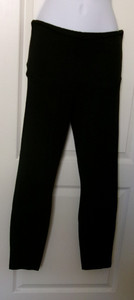 Hue Straightup cool cord Leggings Size Small Style U23534H Peacoat