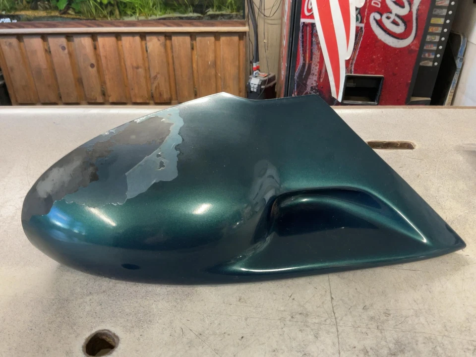 Espelho de porta PONTIAC FIREBIRD direito 93 94 95 96 97 98 99 RH PWR VERDE REVESTIMENTO TRANSPARENTE - Imagem 2 de 4