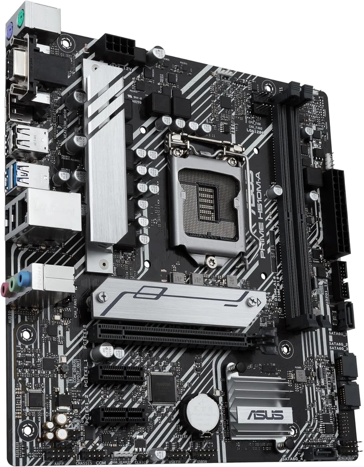 PRIME H510M-A, Scheda Madre Intel H510 (LGA 1200) Micro ATX Con Pcie 4.0, Slot M - Immagine 4 di 4