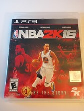 NBA 2K16 Sony PlayStation 3 PS3 Game Case Manual Stephen Curry Cover