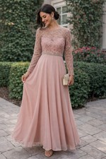 IEENA    Mac Duggal 68004 Embellished Illusion Gown Size 0