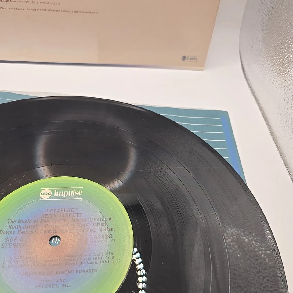 Keith Jarrett: Byablue [LP] 1977 Impulse Records Vinyl Album Jazz - Image 4 of 4