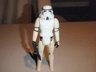Vintage Star Wars Stormtrooper 3.75" Figure w/ blaster Hong Kong 1977 Kenner