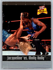 Jaqueline vs Molly Holly 2001 Fleer WWF Ultimate Diva Collection #82 In The Ring
