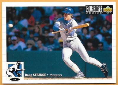 DOUG STRANGE TEXAS RANGERS #270 - UPPER DECK COLLECTOR'S CHOICE NM