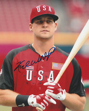 Kyle Waldrop Autographed 8x10 Cincinnati Reds F225