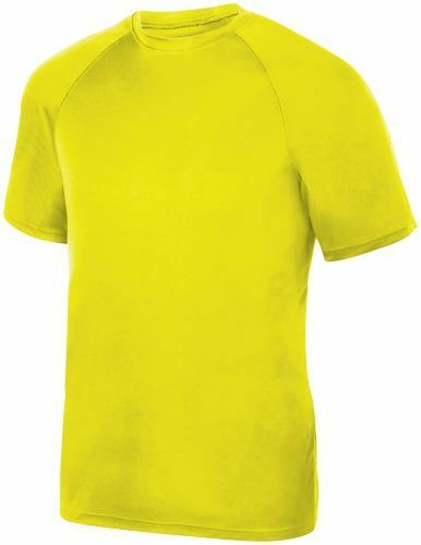 Augusta Sportswear Youth 100% Poly Attain Wicking Raglan Sleeve T-Shirt 2791 - Picture 21 of 26