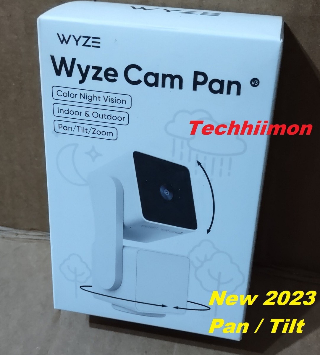 Night Vision Wyze Pan Tilt NEW PAN TILT CAM V3 CAMERA WYZE 1080p