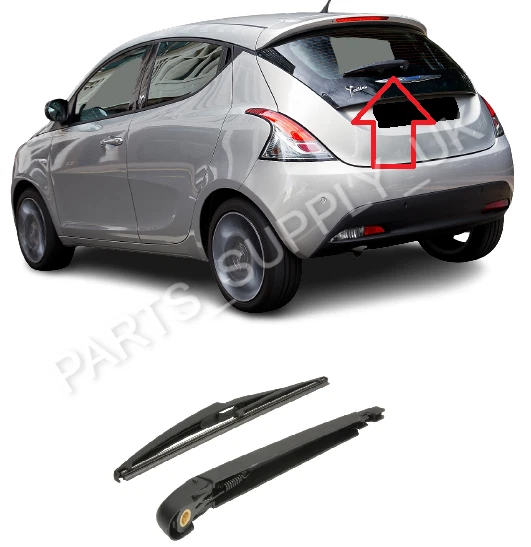 Brazo Y Escobilla Limpiaparabrisas Trasero Para Chrysler Ypsilon 2011 En Adelante – 260 Mm, Referencia 51833786