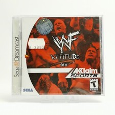 ebay® Auktion 196070639906 | amerikanisches Sega Dreamcast Spiel : WWF Attitude Wrestling | NEU NEW SEALED Thumbnail of ebay® auction 196070639906 | amerikanisches Sega Dreamcast Spiel : WWF Attitude Wrestling | NEU NEW SEALED