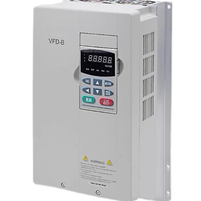 NEW DELTA VFD037V23A-2 Drive AC 5Hp Three Phase 230V Input PLC