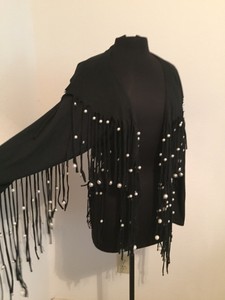 80s fringe jacket