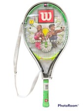 Wilson Venus Serena Lightning Quick Moves 3 5/8 " Racquet Green youth Cover New