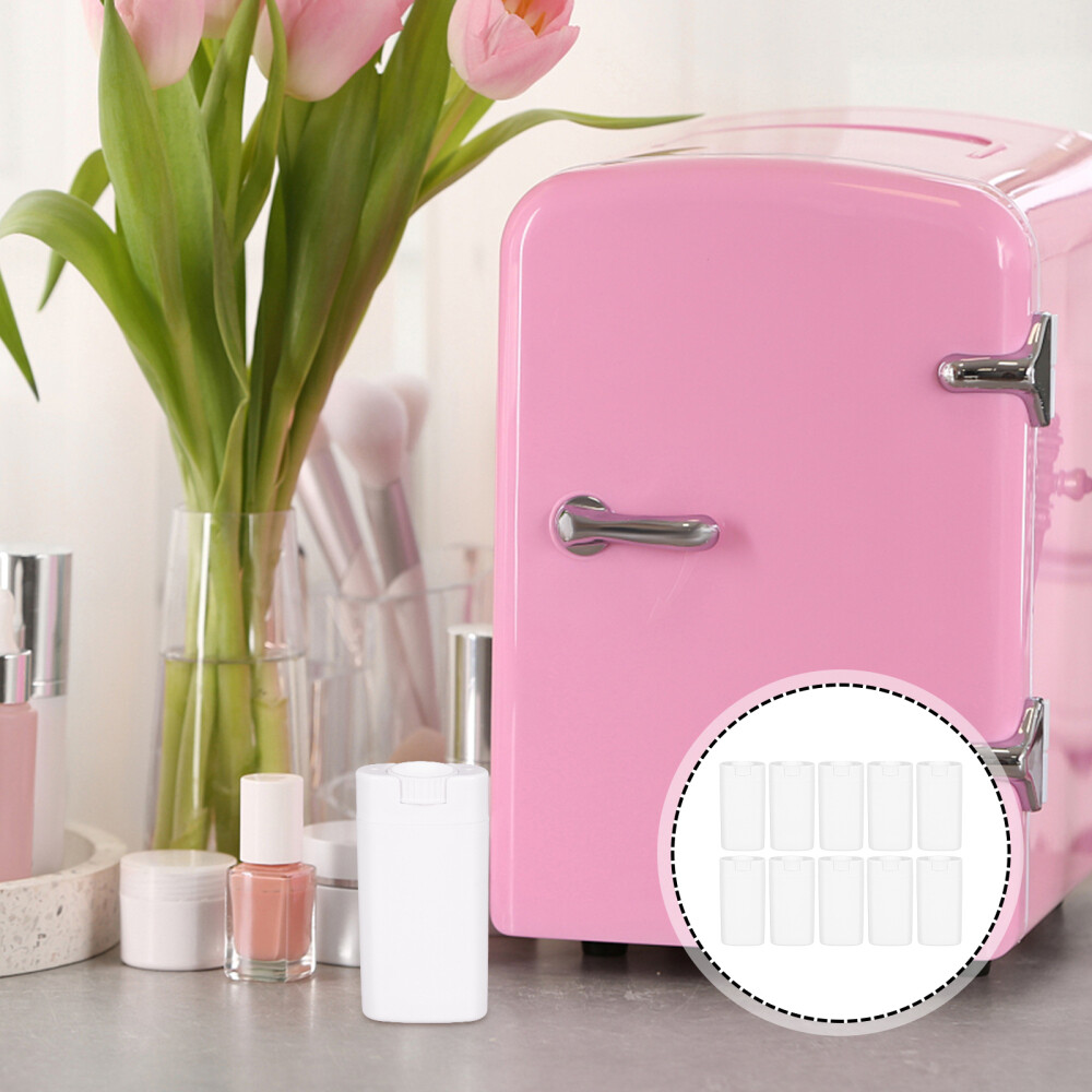 10pcs Empty Lip Balm Containers Clear Deodorant Bottles Lotion Bar