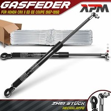 2x Gasfeder Heckklappe Dämpfer 538mm 340N für Honda CRX II ED EE Coupe 1987-1992