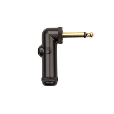 D'Addario DIY Solderless Circuit Breaker Right Angle Cable End, PW-AGRAP-1
