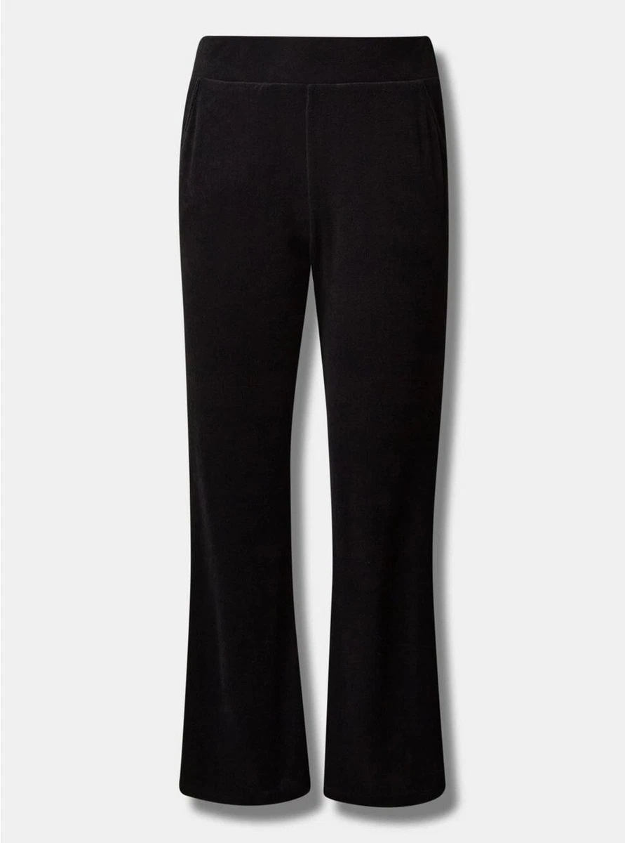 slim fit dress slacks Plus Size Bootleg Dress Pant