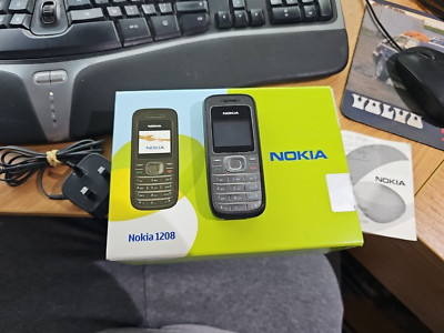 Nokia 1208 Handy (Tesco gesperrt) - Schwarz