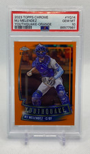 2023 Topps Chrome MJ Melendez Youthquake  Orange /25 #YQ-14 PSA 10
