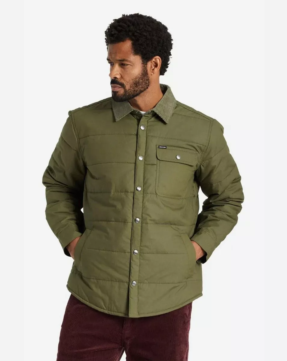 Brixton top green jacket