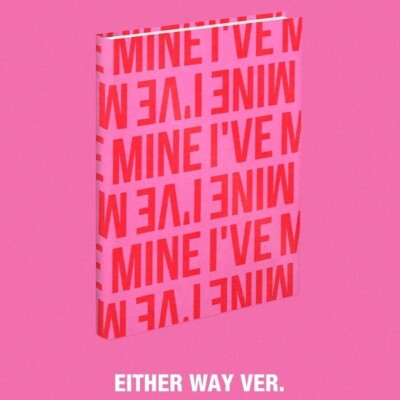 K-POP IVE 1st EP Album [I'VE MINE] EITHER WAY Ver. CD+P.Book+P.Card+Dust Jacket