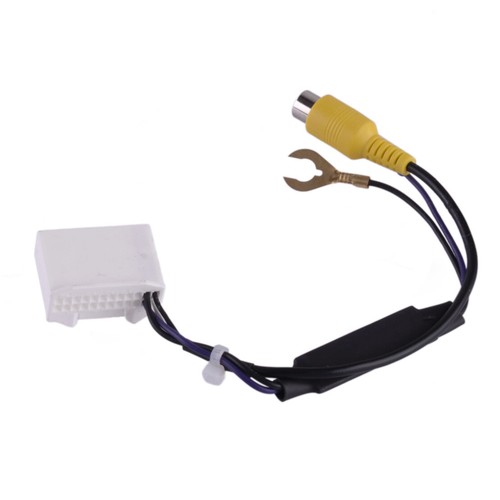 Car 1x 24-Pin Reverse Camera Video Output Adapter Wiring Cable For Fit Toyota - Picture 4 of 4